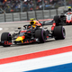 Max Verstappen during Q1 at Circuit of The Americas.